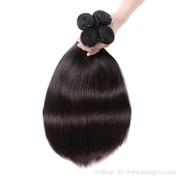 Wholesale Cuticle Align Raw Hair Bundles Human Hair Weave Bundle Hair Vendors Brazilian Cheap Virgin Straight Mink 8-30inch